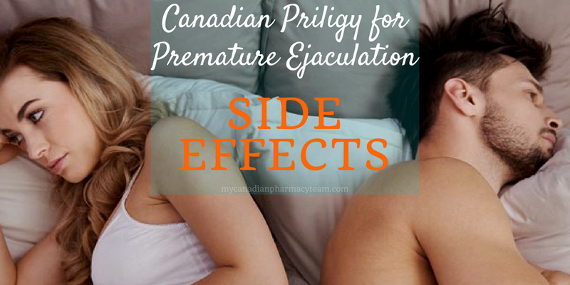 Priligy for premature ejaculation side effects